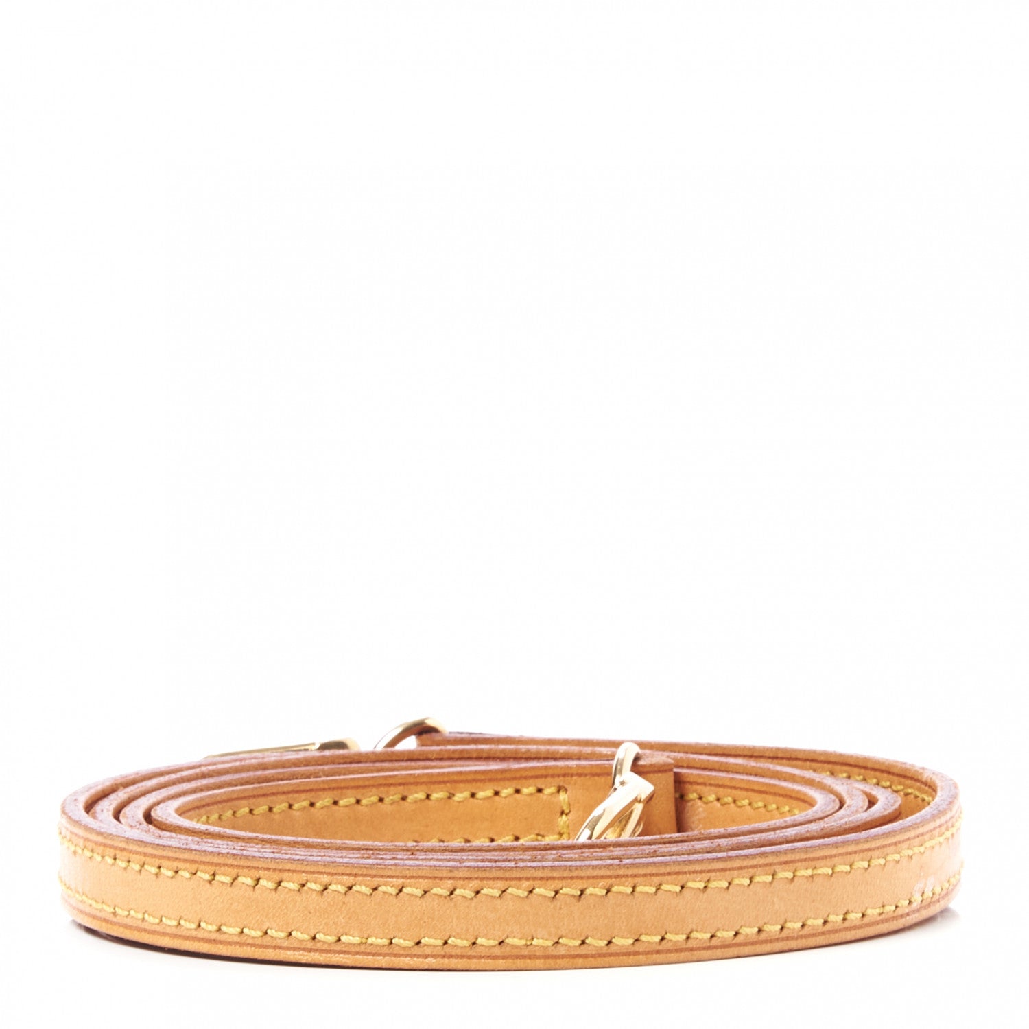Louis Vuitton Vachetta 12mm Long Shoulder Strap VVN 2 of 5