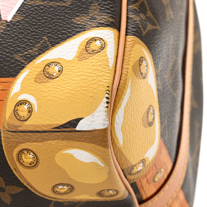 Louis Vuitton Monogram Summer Trunks Speedy Bandouliere 30 12 of 14