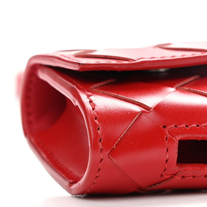 Bottega Veneta Nappa Maxi Intrecciato Airpods Case Red 7 of 8