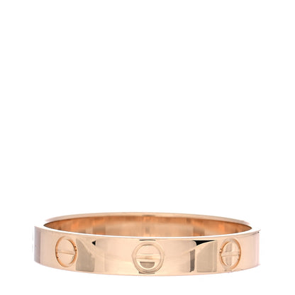 Cartier 18K Yellow Gold 3.5mm LOVE Wedding Band Ring 61 9.5 3 of 6