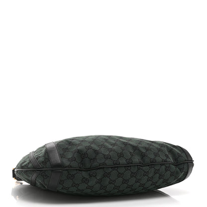 Gucci Monogram Medium Abbey Convertible Tote Dark Green 4 of 11