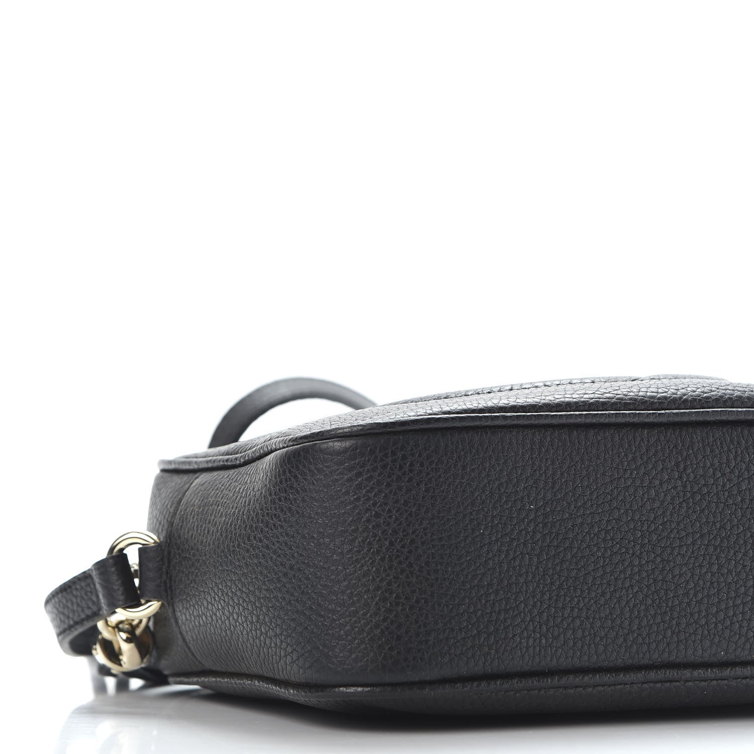 Gucci Pebbled Calfskin Small Soho Disco Bag Black 7 of 9