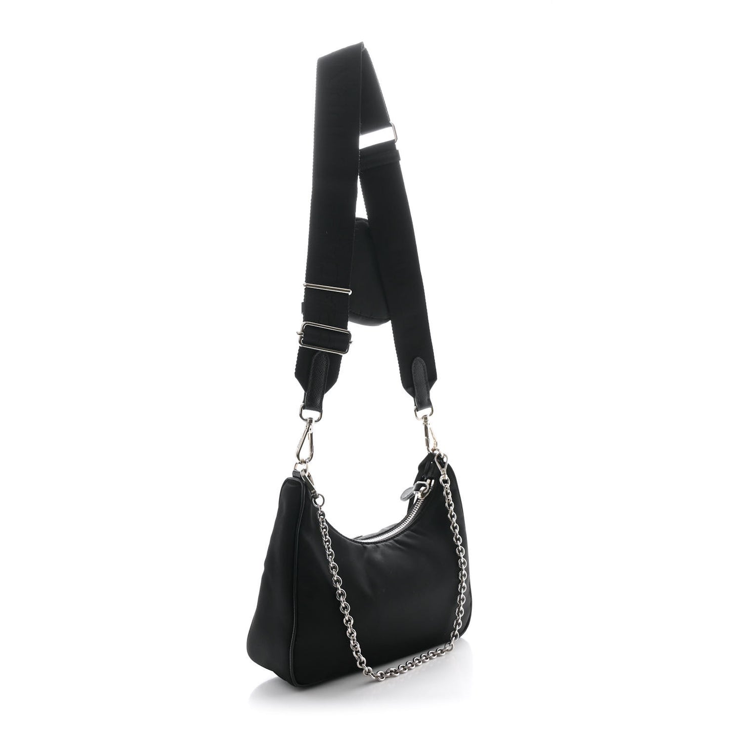 Nylon Re-Edition 2005 Shoulder Bag Black