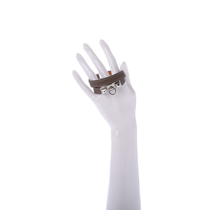 Hermes Swift Rivale Double Tour Bracelet S Etoupe 2 of 5