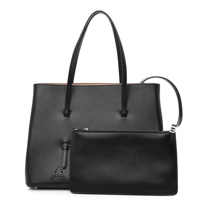 Alaia Calfskin Laser Cut Mina 32 Bag Black 1 of 13