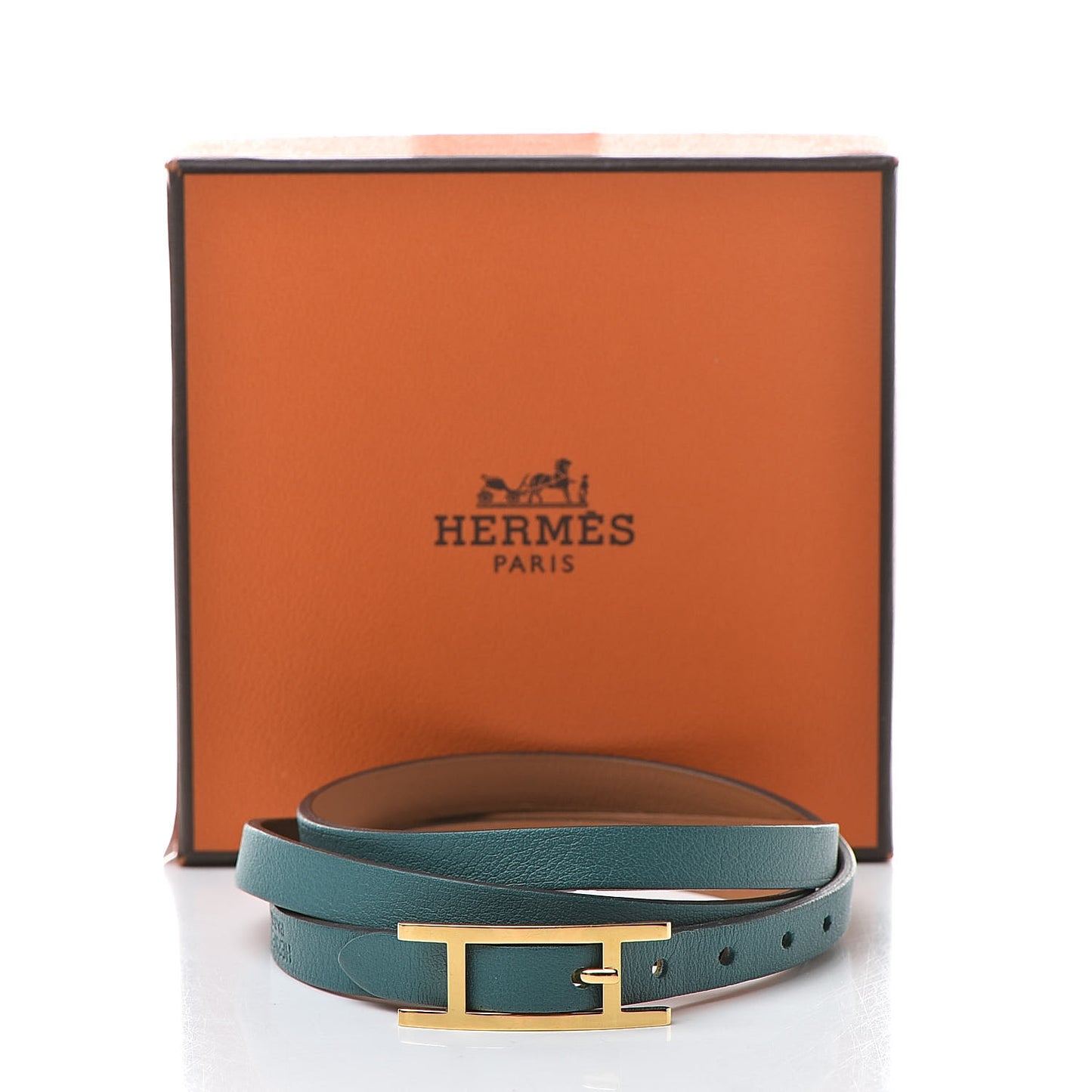 Swift Hapi 3 MM Triple Tour Bracelet S Malachite