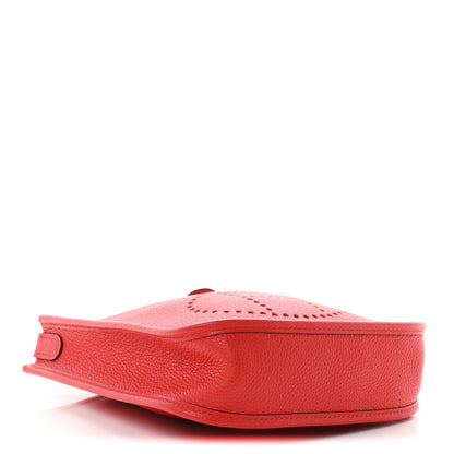 Hermes Taurillon Maurice Flipperball Sangle Evelyne TPM Rouge De Coeur Bleu Frida 4 of 10