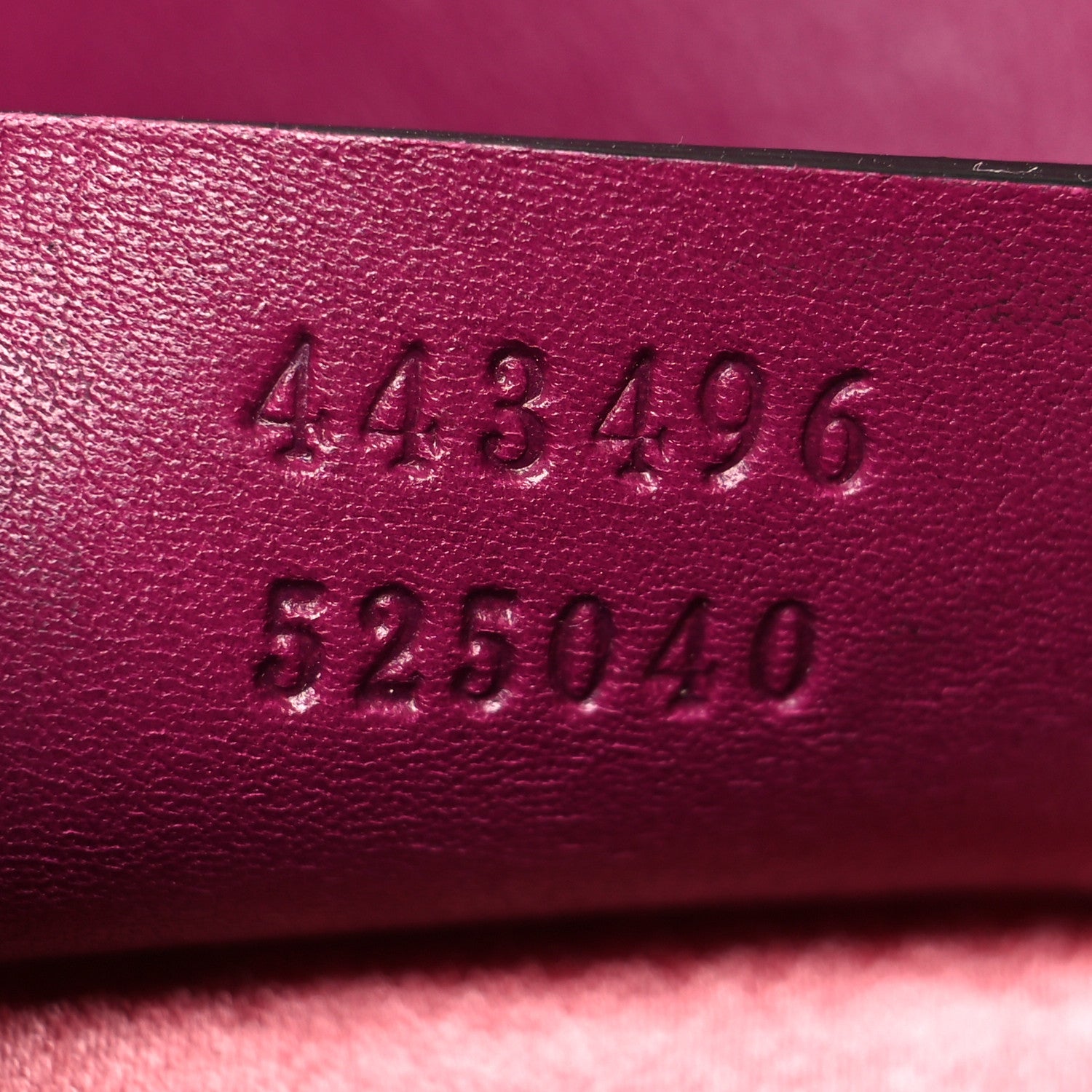 Gucci Velvet Matelasse Medium GG Marmont Shoulder Bag Fuchsia Violet Cyclamen 7 of 10
