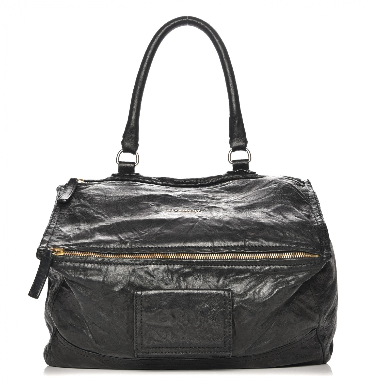 Givenchy Tumbled Sheepskin Large Pandora Black 1 of 11