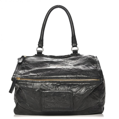 Givenchy Tumbled Sheepskin Large Pandora Black 1 of 11