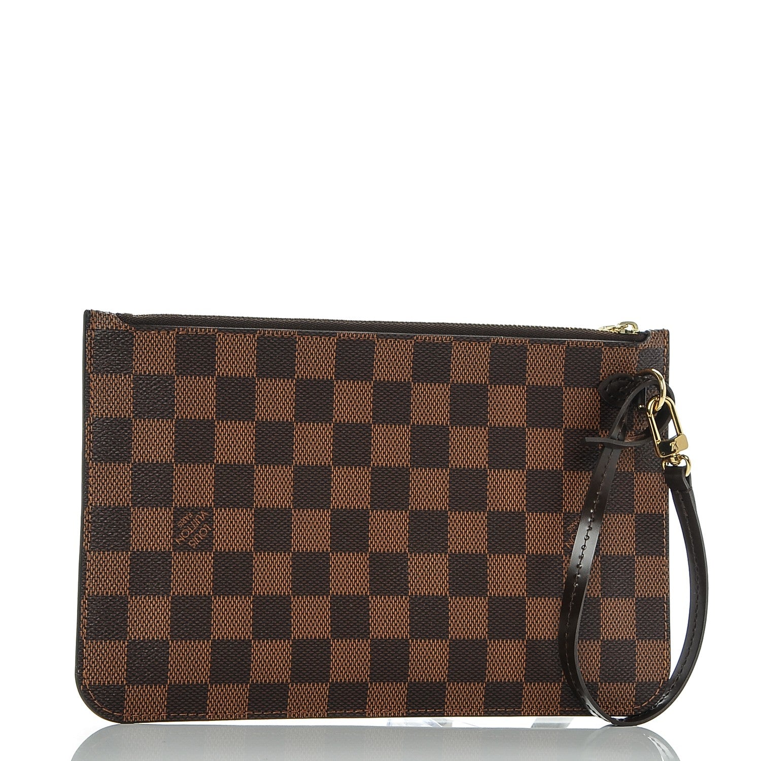 Louis Vuitton Damier Ebene Neverfull MM GM Pochette 3 of 7