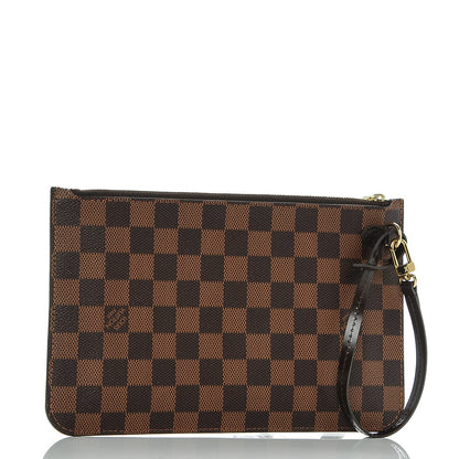 Louis Vuitton Damier Ebene Neverfull MM GM Pochette 3 of 7