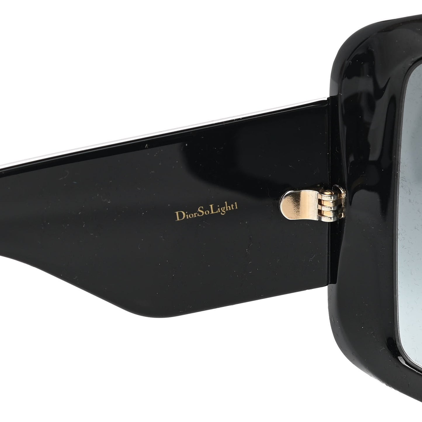 Acetate DiorSo Light 1 Shield Sunglasses Black