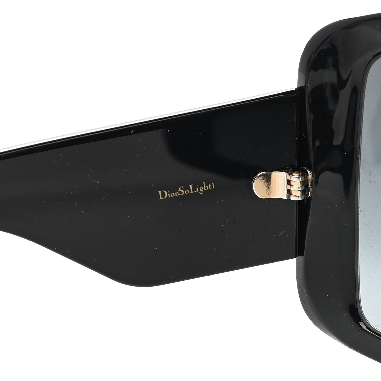 Christian Dior Acetate DiorSo Light 1 Shield Sunglasses Black 6 of 7