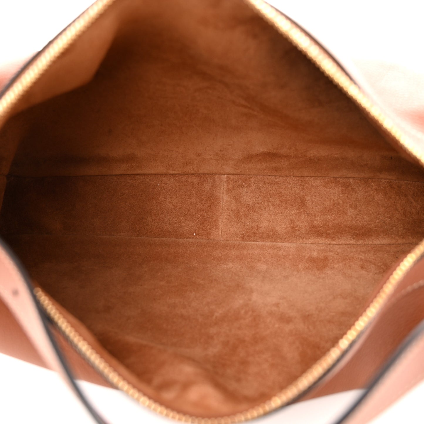 Supple Calfskin Medium Romy Shoulder Bag Tan