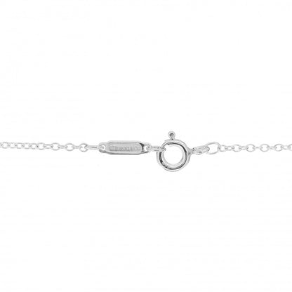 Tiffany Sterling Silver Rubedo 1837 Circles Pendant Necklace 4 of 4