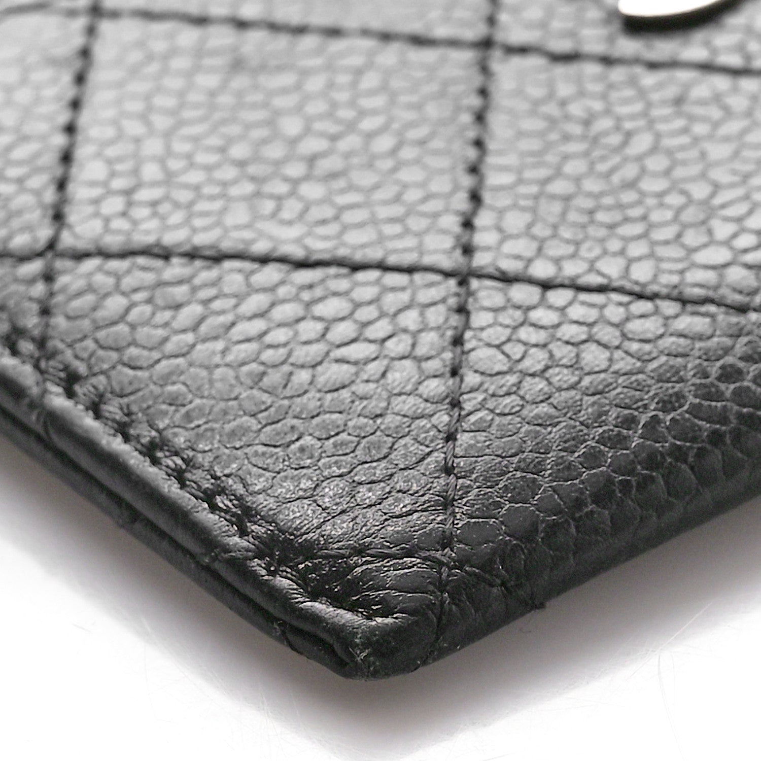 Chanel Caviar Quilted Card Holder Black 8 of 10