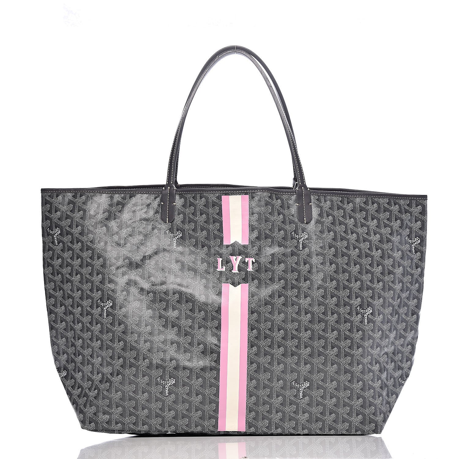 Goyard Goyardine Saint Louis GM Grey 3 of 12