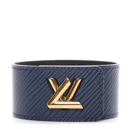 Louis Vuitton Epi Twist It Cuff 19 Indigo 1 of 6