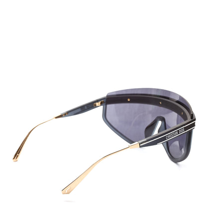 Christian Dior Oblique Mask DiorClub M2U Sunglasses Translucent Blue 4 of 9