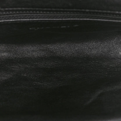 Chanel Satin Quilted Timeless Clutch Black 5 of 11