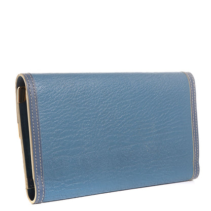 Louis Vuitton Suhali Porte Tresor International Wallet Blue 3 of 7