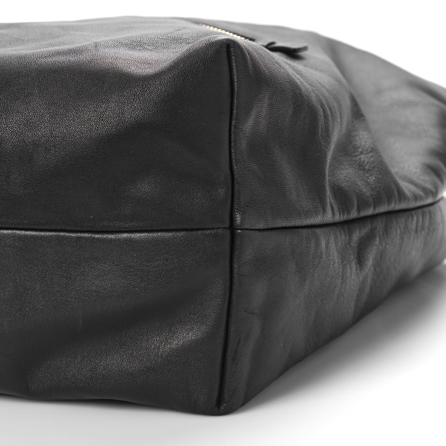 Prada Soft Calf Tote Black 8 of 8
