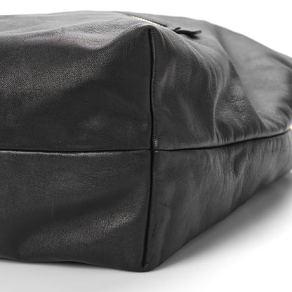 Prada Soft Calf Tote Black 8 of 8