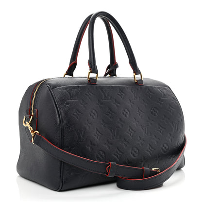 Louis Vuitton Empreinte Speedy Bandouliere 25 NM Marine Rouge 3 of 11