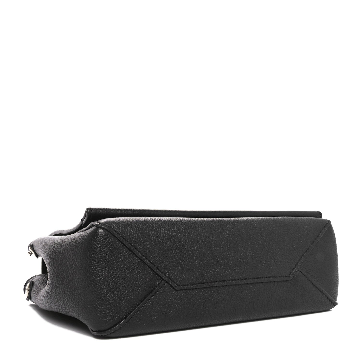 Louis Vuitton Calfskin Lockme II Chain Bag BB Black 4 of 9