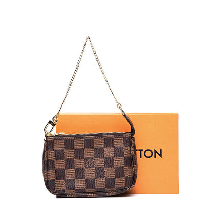 Louis Vuitton Damier Ebene Mini Pochette Accessories 9 of 9