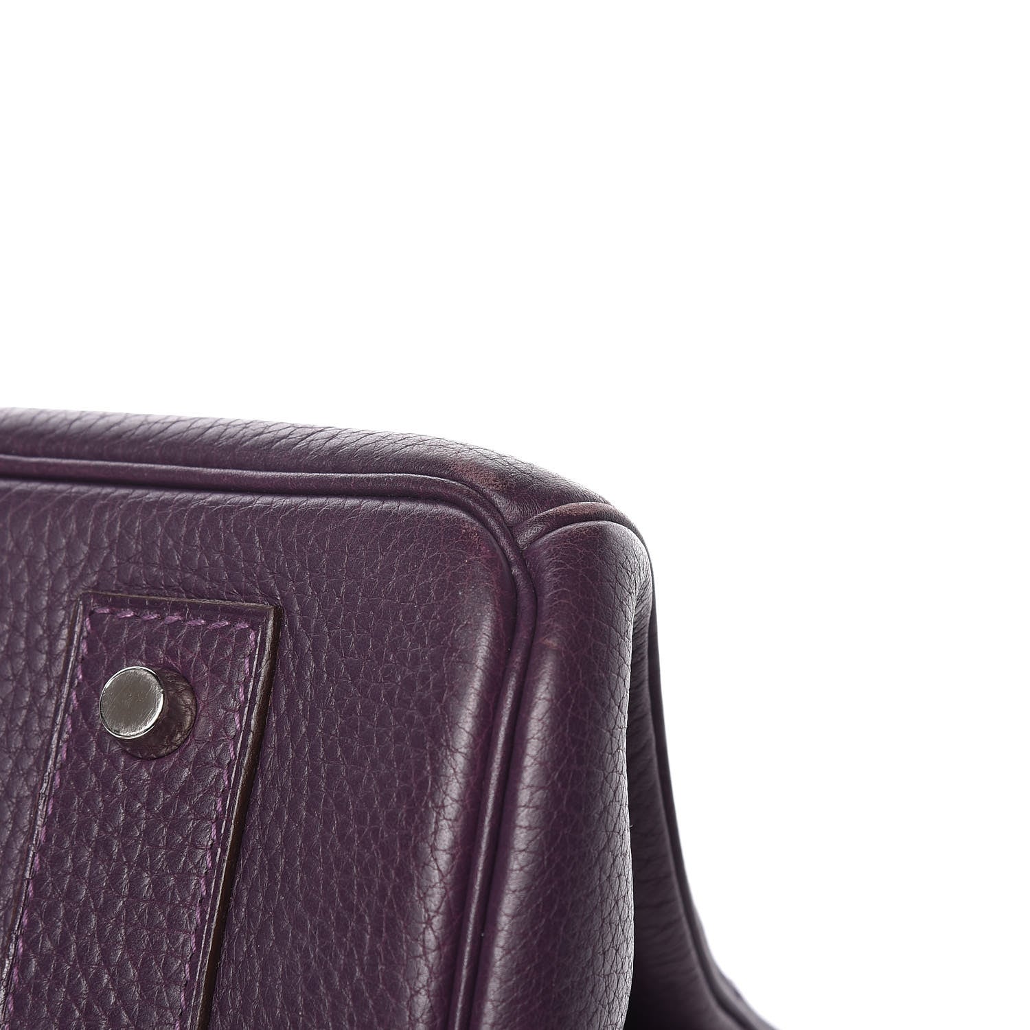 Hermes Taurillon Clemence JPG Birkin 42 Raisin 42 of 56
