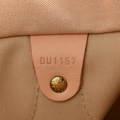 Louis Vuitton Damier Azur Speedy Bandouliere 25 7 of 10