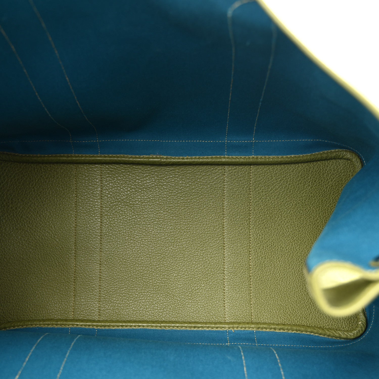 Hermes Toile Buffle Skipper Garden Party TGM Vert Anis 4 of 11