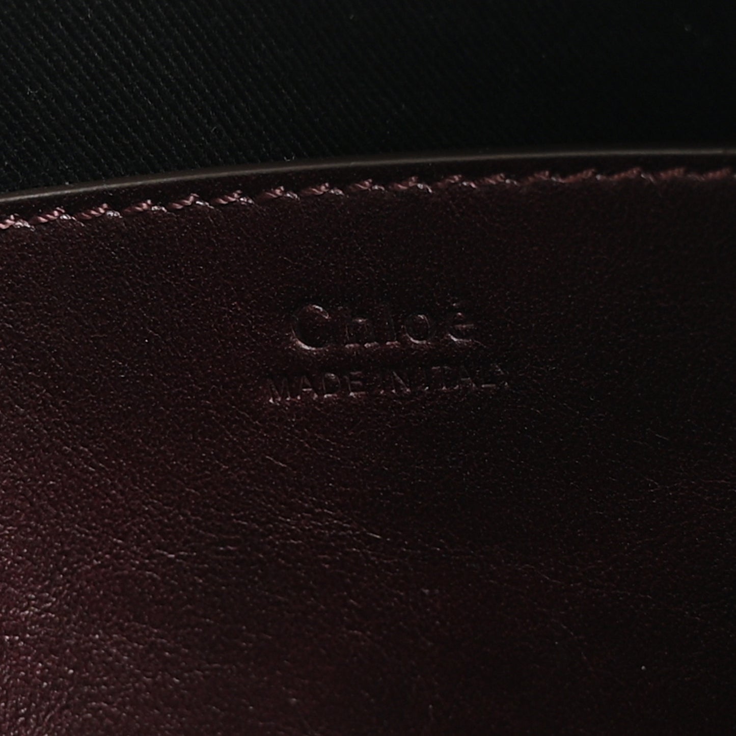 Smooth Calfskin Charms Bowling Bag Perfect Plum