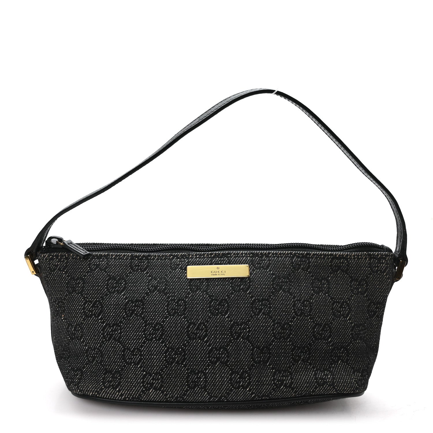 Gucci Monogram Boat Pochette Black 8 of 10
