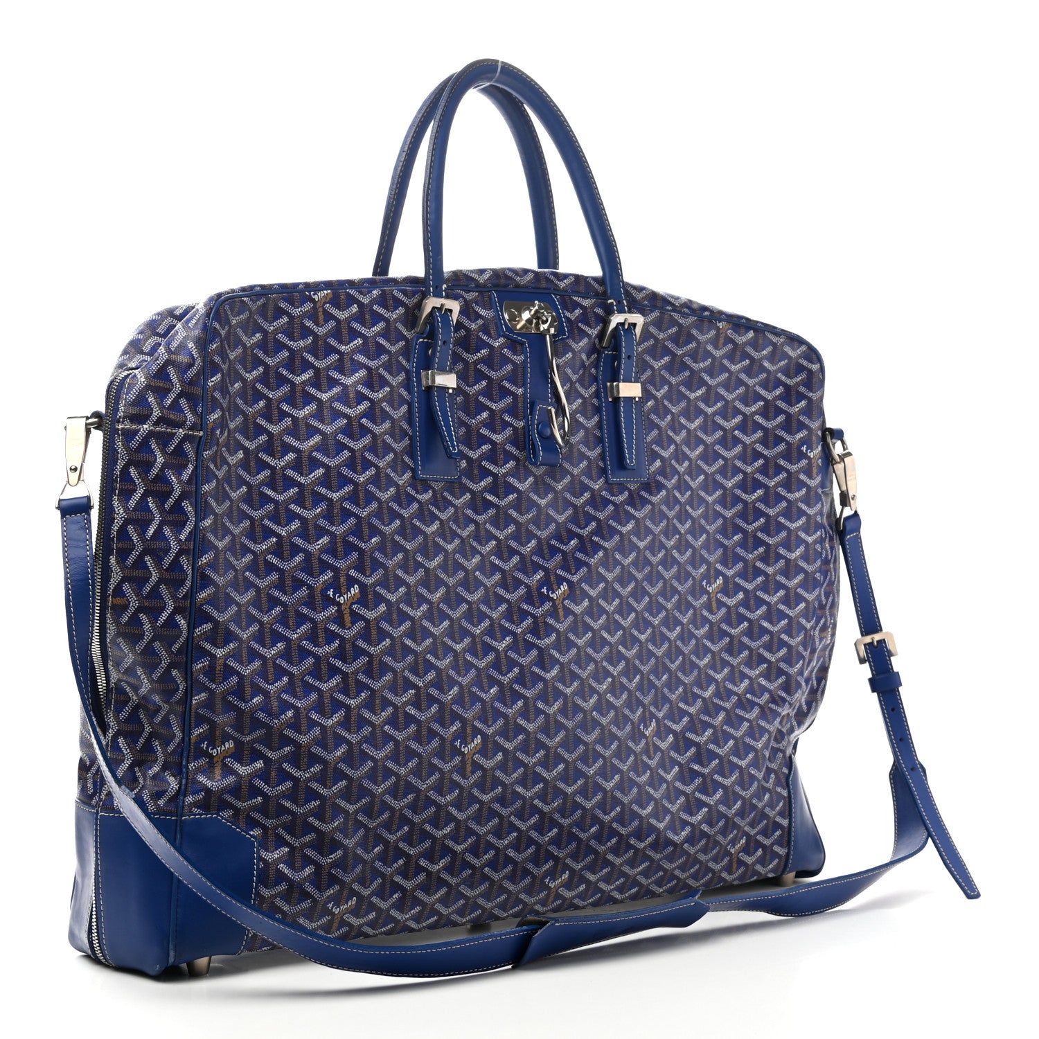 Goyard Goyardine Porte-Habits Garment Bag Blue 3 of 17