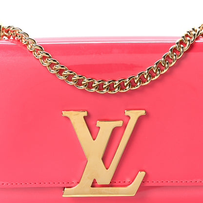 Louis Vuitton Patent Chain Louise MM 7 of 9