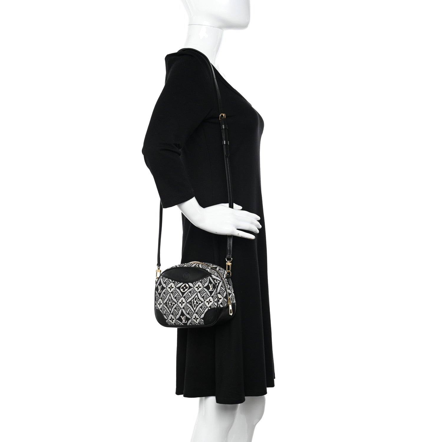 Louis Vuitton Jacquard Since 1854 Mini Deauville Grey 2 of 8
