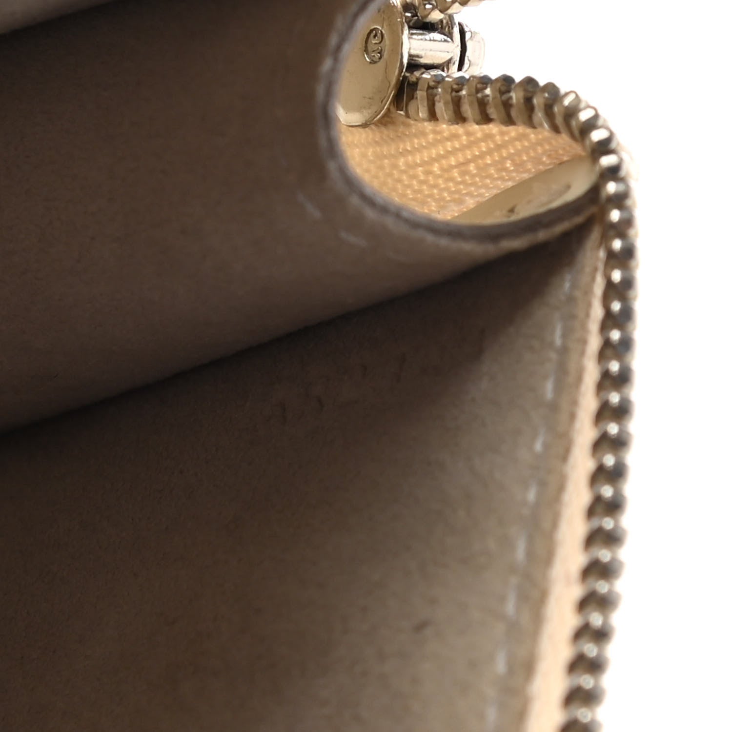 Louis Vuitton Epi Pochette Accessories 24 Ivory 5 of 8