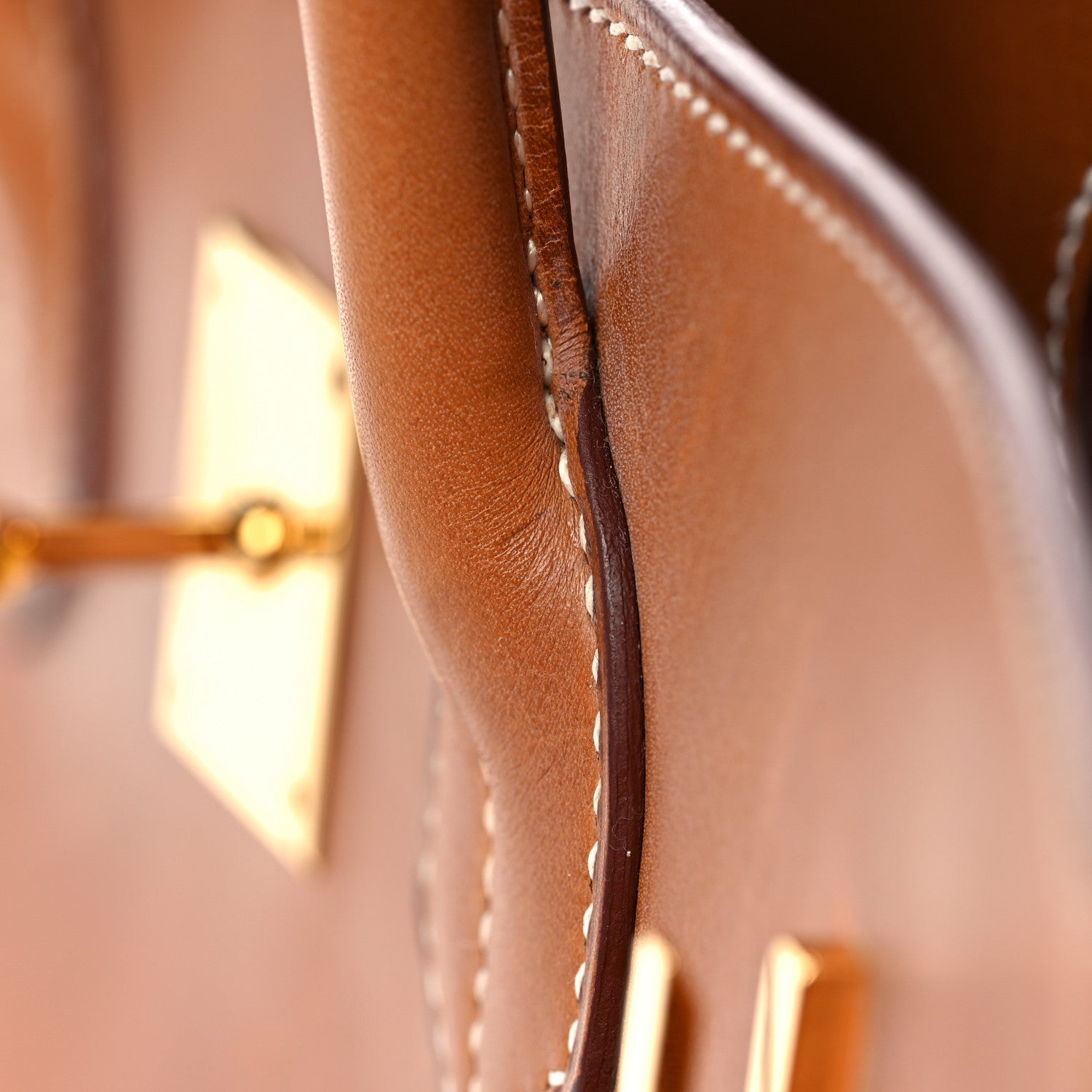 Hermes Natural Barenia Birkin 35 Fauve 50 of 53