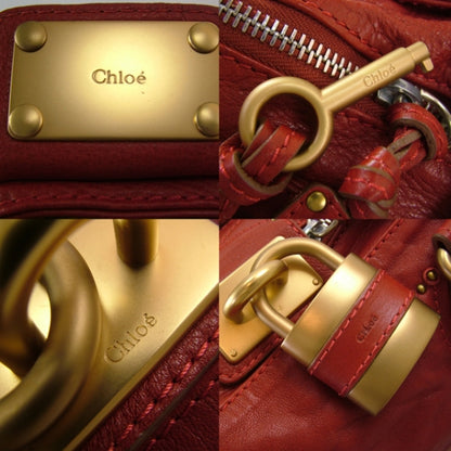 Chloe Leather Paddington Red 7 of 11