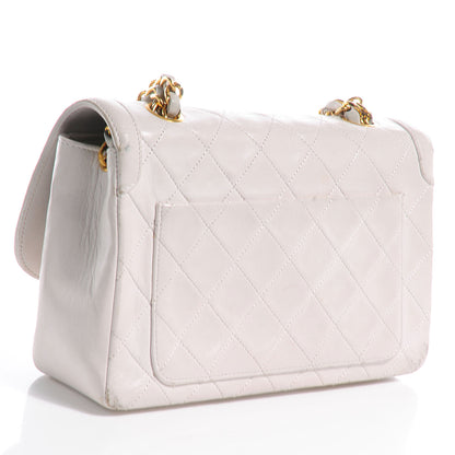 Chanel Lambskin Quilted Small Single Flap White 3 of 13