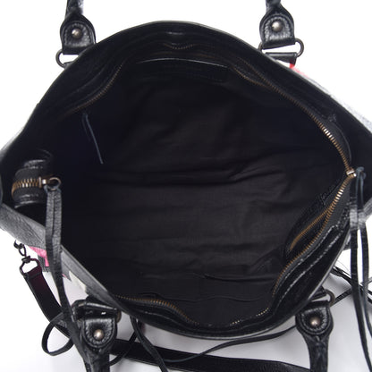 Balenciaga Agneau Arena Multicolore Classic Hardware City Rose Gris White Black Rouge 5 of 9