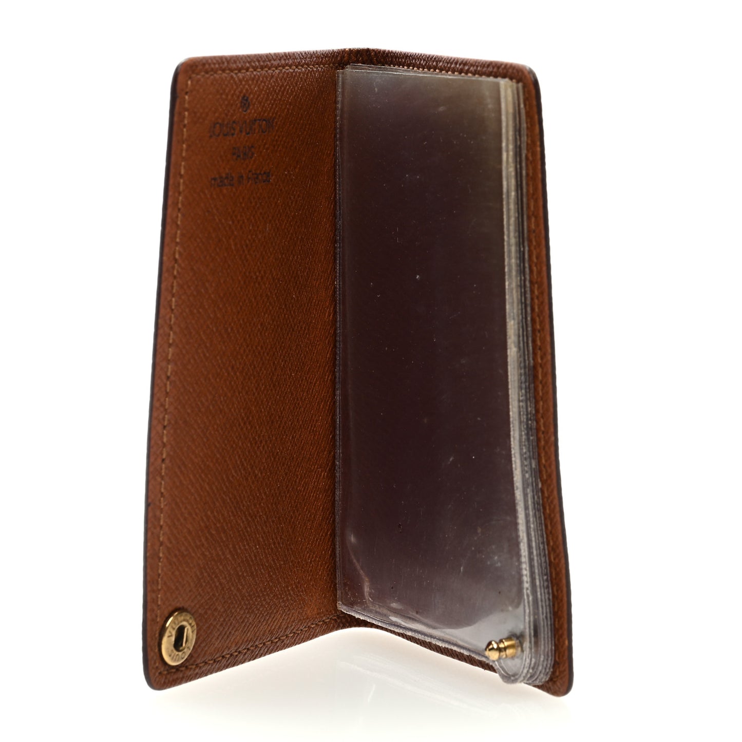 Monogram Credit Card Photo Holder