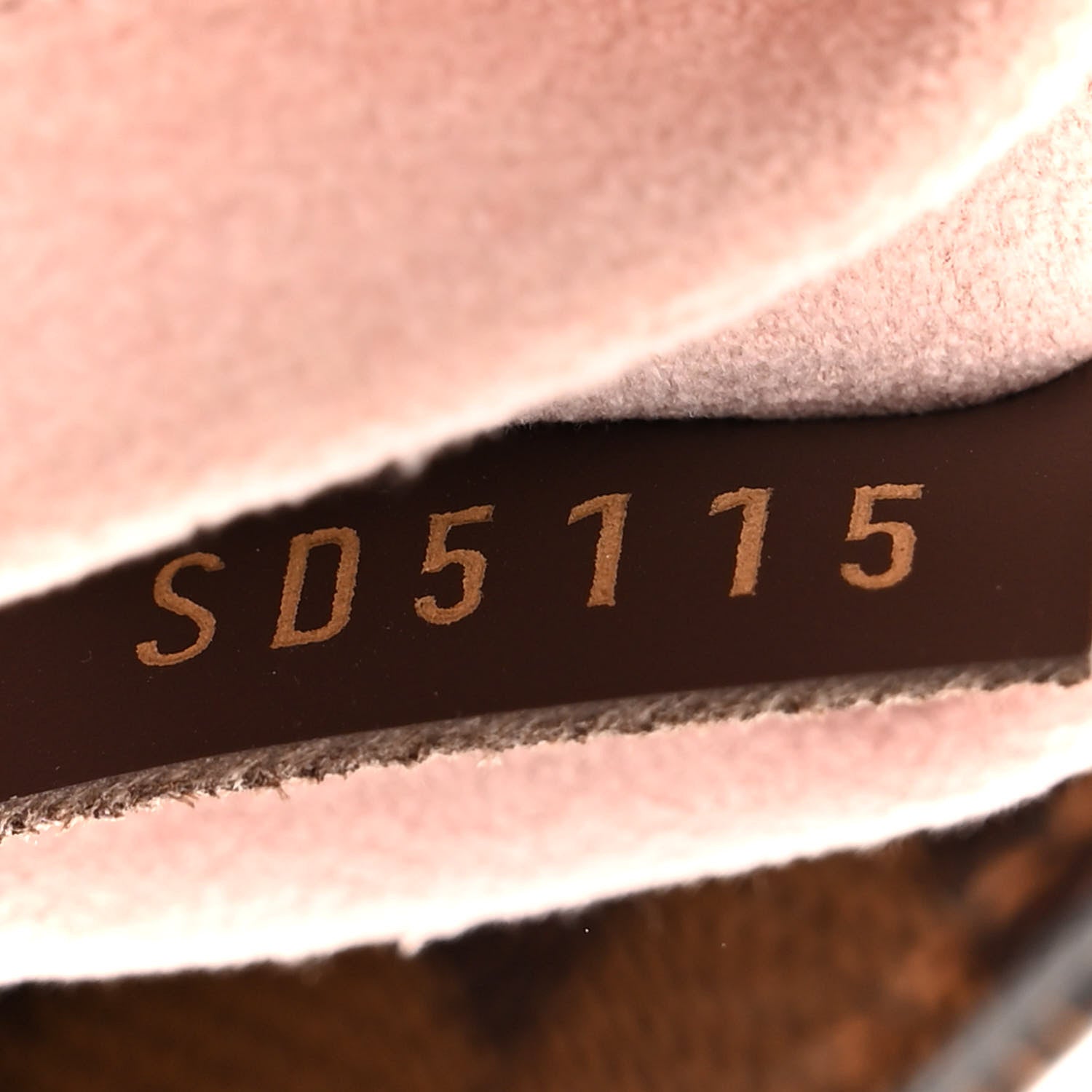 Louis Vuitton Cuir Taurillon Damier Ebene Normandy Magnolia 7 of 11
