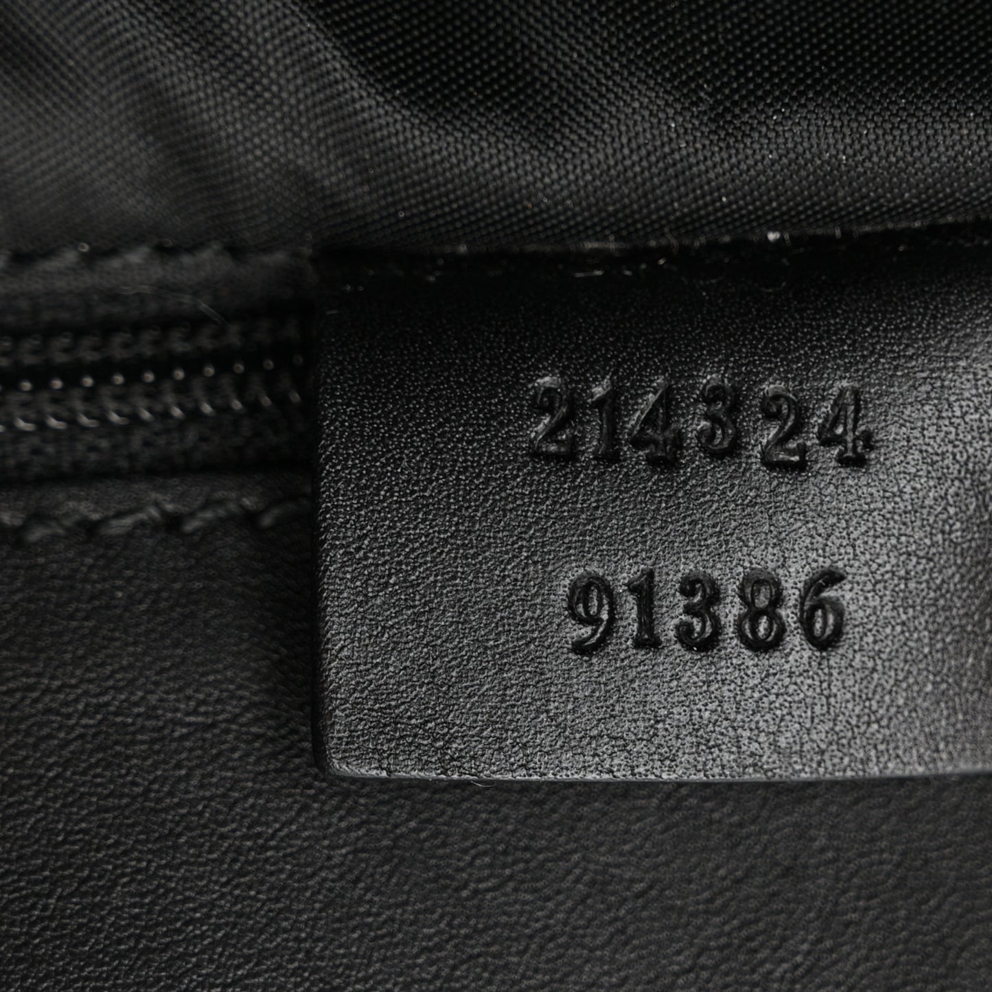 Square G Fabric Mini Tote Black