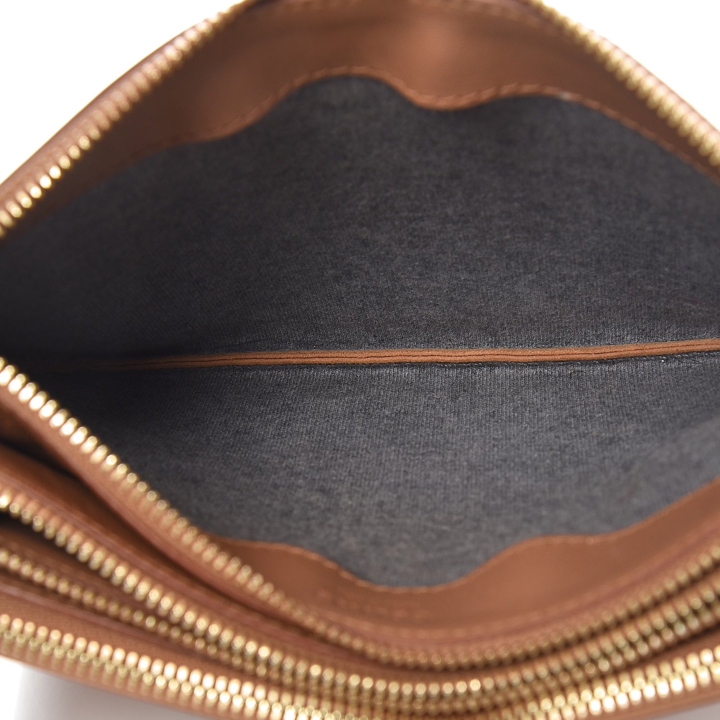 Lambskin Small Trio Crossbody Bag Tan