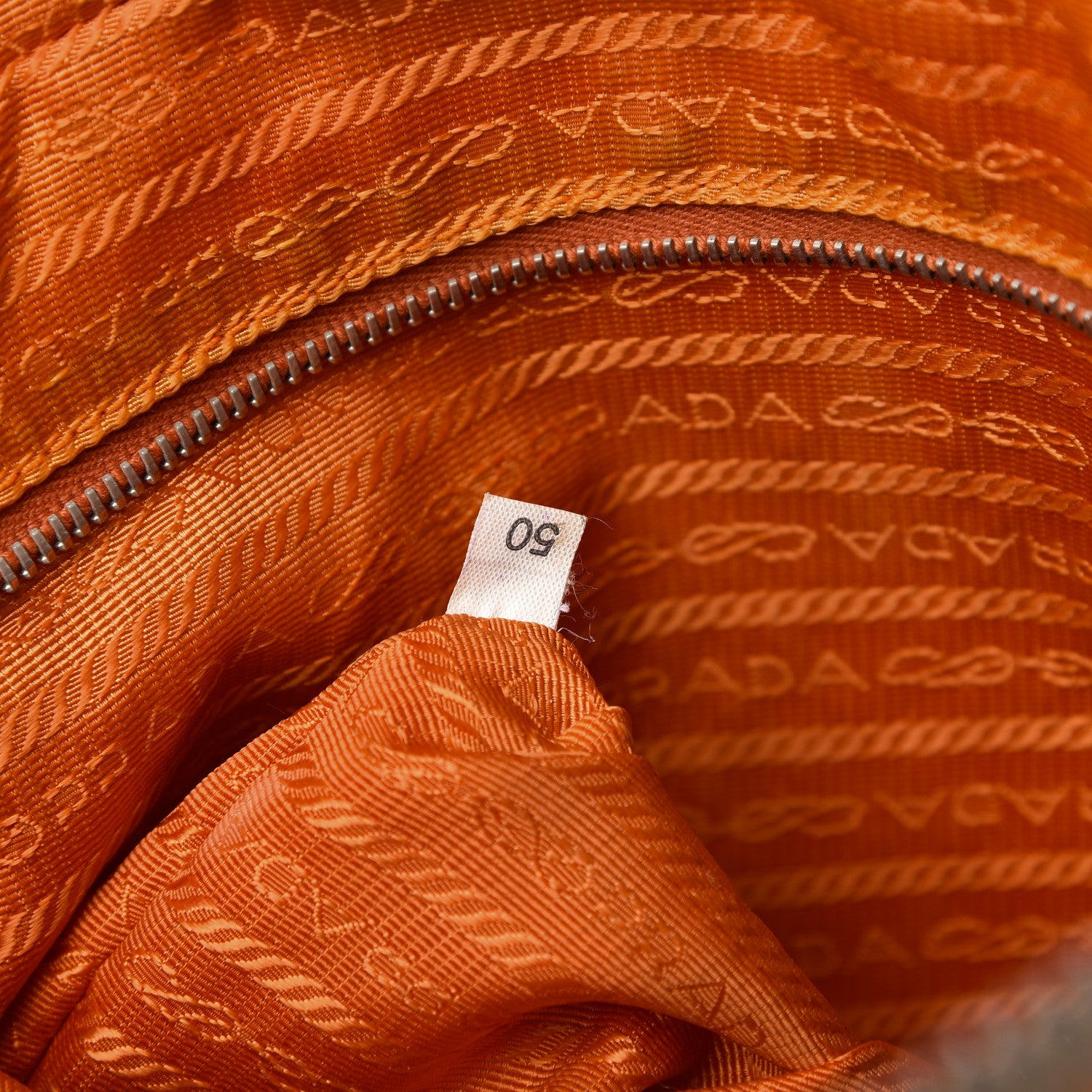 Prada Saffiano Bauletto Papaya 9 of 19