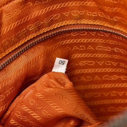 Prada Saffiano Bauletto Papaya 9 of 19